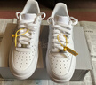 耐克NIKE女空军一号AF1 运动鞋DD8959-100白36.5 实拍图