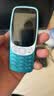 诺基亚（NOKIA）3210 4G 移动联通电信广电全网通 2.4英寸双卡双待 直板按键学生功能机备用手机 蓝色 实拍图