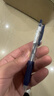 斑马牌（ZEBRA）JJ15 按动中性笔 签字笔 0.5mm子弹头啫喱笔水笔 学生彩色手账笔 蓝黑色 实拍图