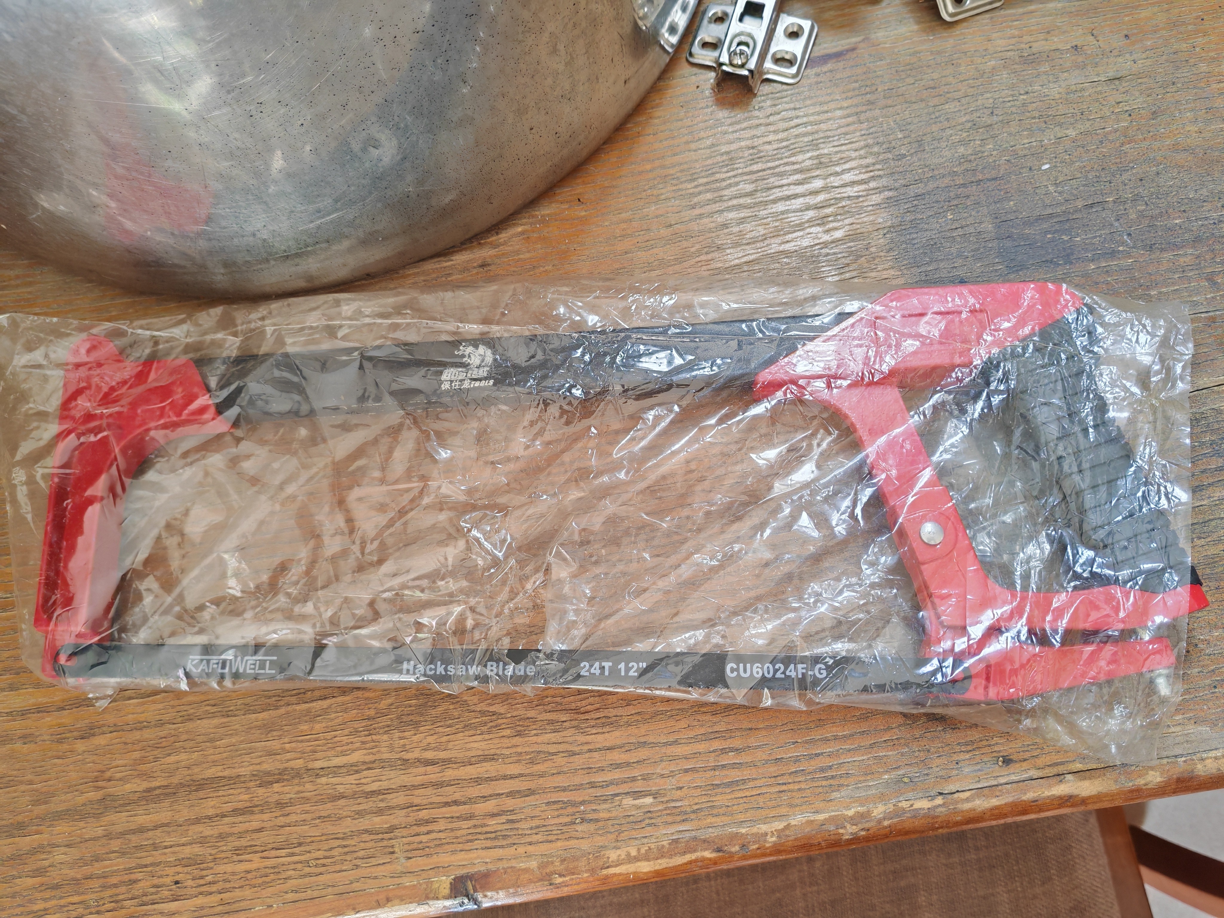 卡夫威尔碳钢锯条手用锯钢锯条锯片24齿12英寸310mm 5支 CU6024F-G 实拍图
