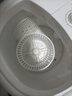 VCJ洗衣机半全自动迷你洗衣机小型洗脱一体小型家用母婴内衣裤洗袜子神器儿童单身人宿舍出租房 新4.5KG【立体水洗去污*定时降噪快洗】珍珠白 实拍图