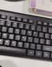 联想（Lenovo）KN210键盘鼠标套装 2.4G无线键鼠套装 全尺寸商务办公  笔记本电脑键盘台式机一体机 黑色 实拍图