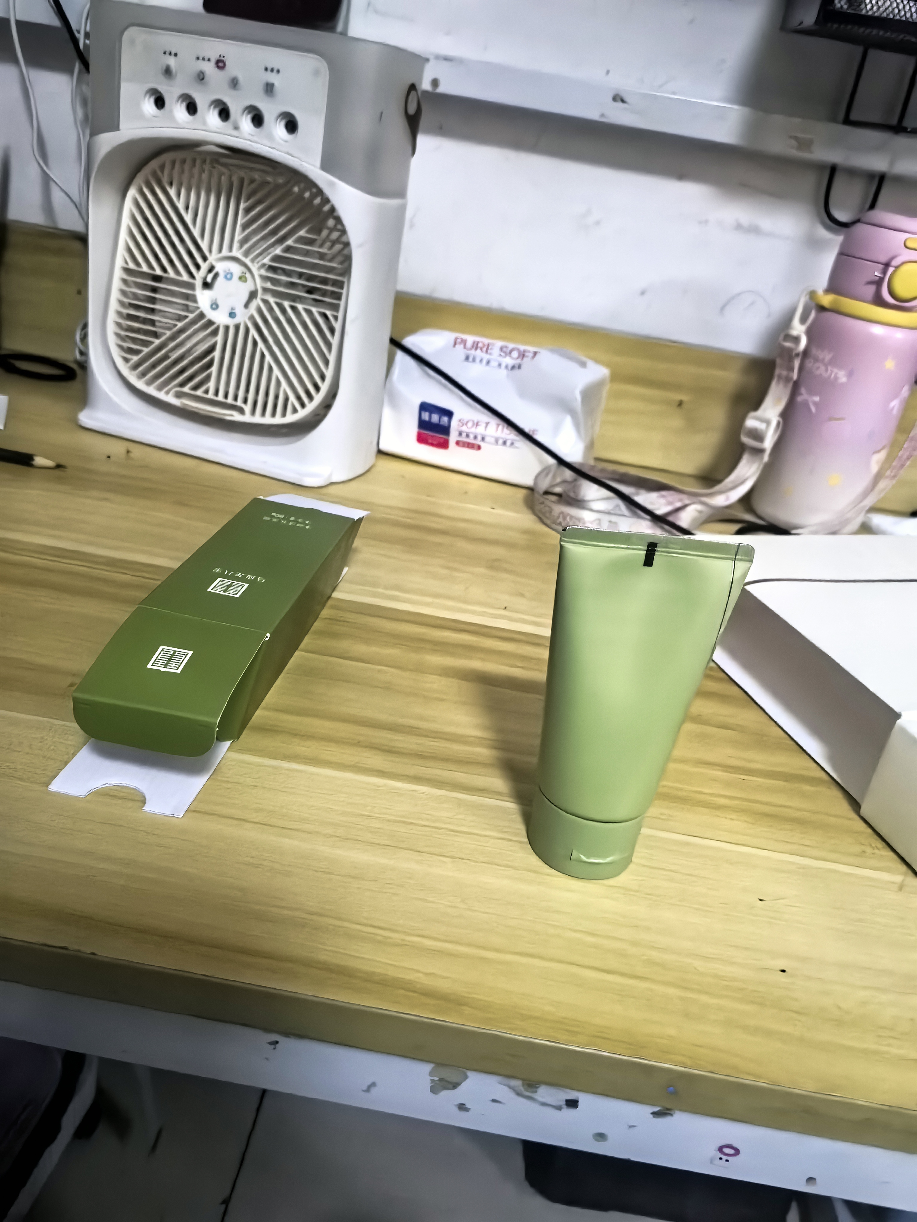 马应龙八宝净颜清肤泥膜80g 涂抹式清洁毛孔补水保湿黑头粉刺干皮适用 实拍图