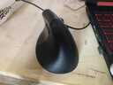 罗技（Logitech）Lift人体工学鼠标 垂直鼠标 小手鼠标 无线蓝牙鼠标 3台设备秒切换 带Logi Bolt接收器 黑色 实拍图