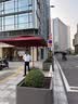 紫叶 户外遮阳伞太阳伞庭院摆摊花园阳台岗亭方形室外罗马伞露台户外 酒红色 加粗款圣保罗3米方形【配420斤水箱】. 实拍图