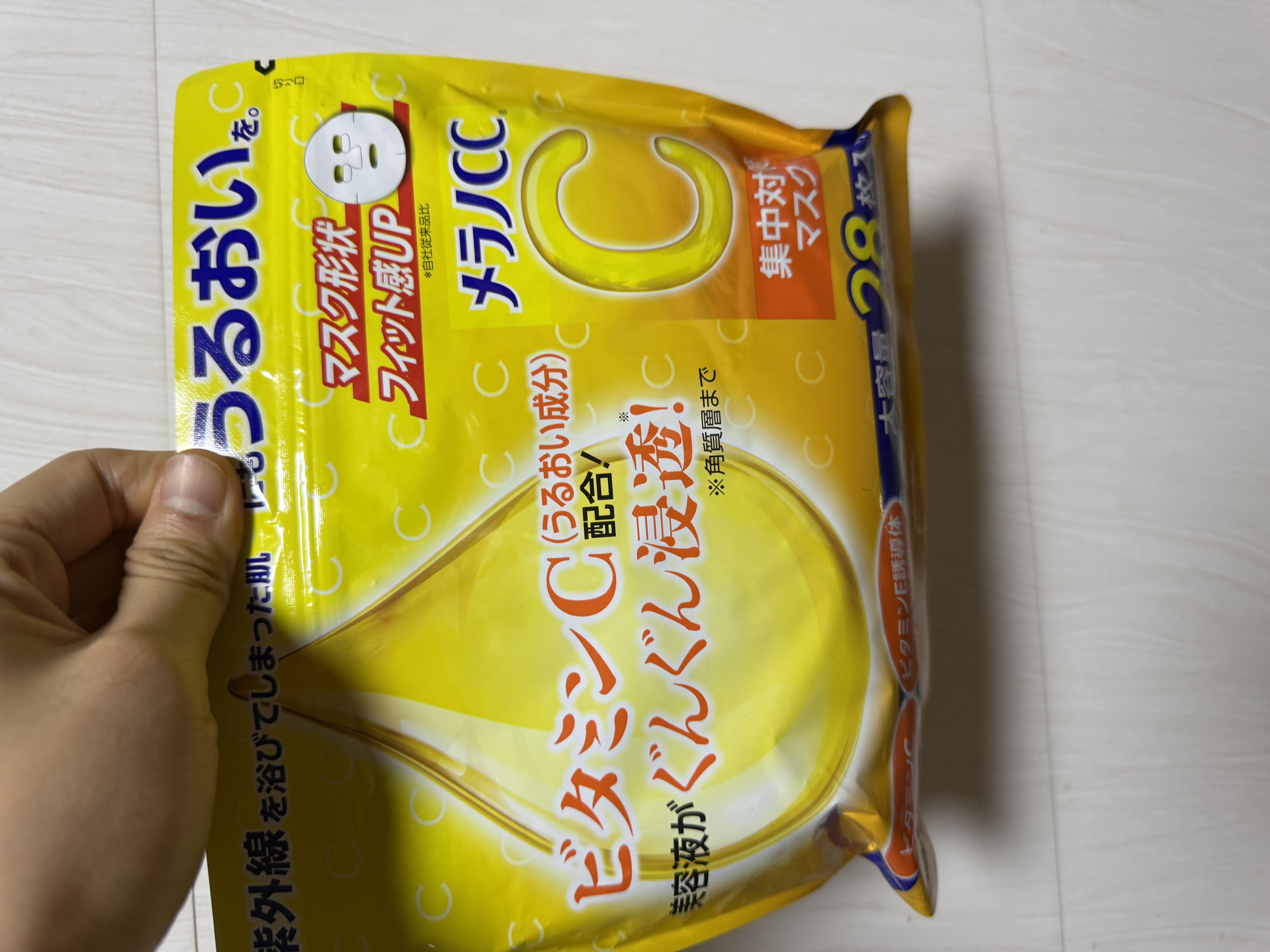 乐敦（ROHTO）MelanoCC面膜28片/盒美容补水保湿学生礼物旅行礼物保湿双十一 实拍图