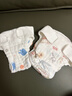 贝瑞加（Babyprints） 尿布裤婴儿纱布一体式新生儿可水洗戒子兜尿片抑菌率>99%5条装 实拍图
