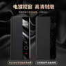 KOOLIFE适用 华为Mate80手机壳 华为Mate80Pro手机保护套头层牛皮真皮翻盖智能视窗全包超薄防摔商务 黑色 实拍图