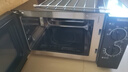 格兰仕（Galanz）微波炉烤箱一体机 平板式不锈钢内胆23升大容量家用光波炉机械旋钮操作简单G80F23SP-M8(S0) 实拍图