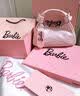 芭比（Barbie）单肩包包女大学生2026年新款轻奢斜挎包送闺蜜18岁生日礼物情人节 实拍图