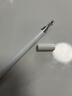 【京东快递】触屏笔电容笔适用ipad笔通用触控笔手机平板手写笔绘画剪辑办公苹果安卓vivo小米华为 硅胶单头象牙白（活动款） 实拍图