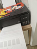 爱普生（EPSON）【6代新品】L3353墨仓式彩色家用AI学习打印机 L3251/L3255升级版(打印复印扫描 微信/无线 黑色） 实拍图