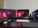 华硕ROG 超神27 PG27UCDM 26.5英寸显示器OLED4K 240Hz显示器电竞G-sync Type-C杜比视界HDR400 DP2.1 实拍图