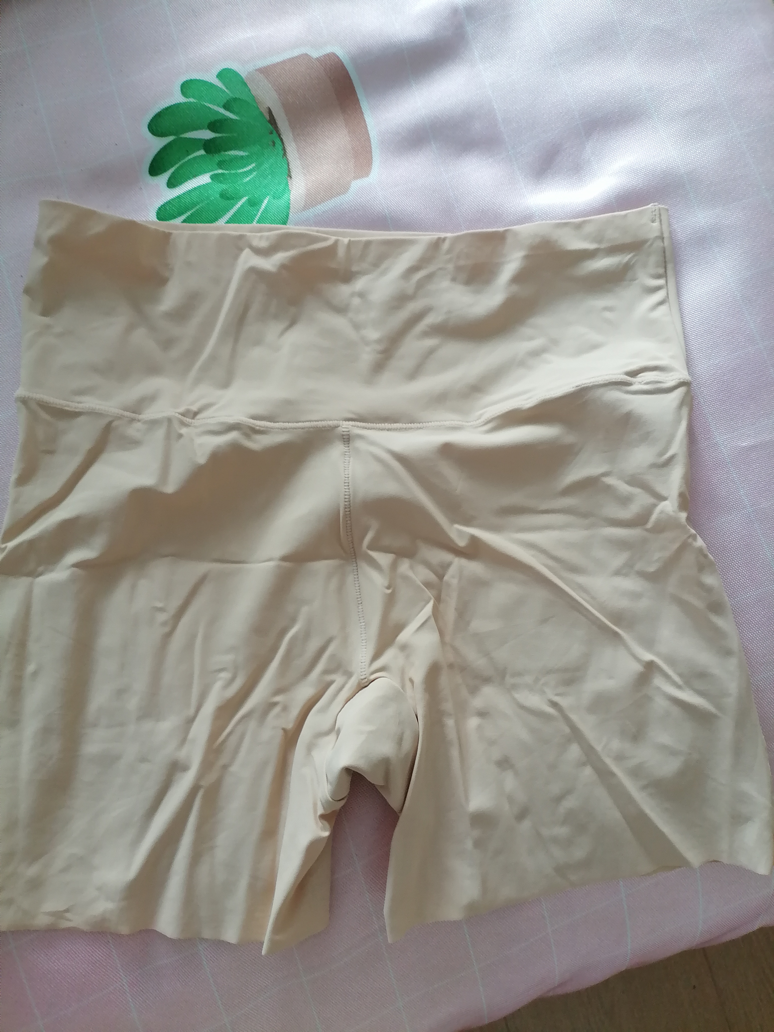 浪莎高腰安全裤女防走光夏季薄款冰丝打底裤提臀收腹不卷边保险短裤 实拍图