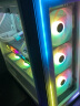 鑫谷（segotep）直男360魔灯版白色ARGB机箱（顶置360水冷位/E-ATX主板位/玻璃侧透/炫酷游戏电脑主机箱） 实拍图