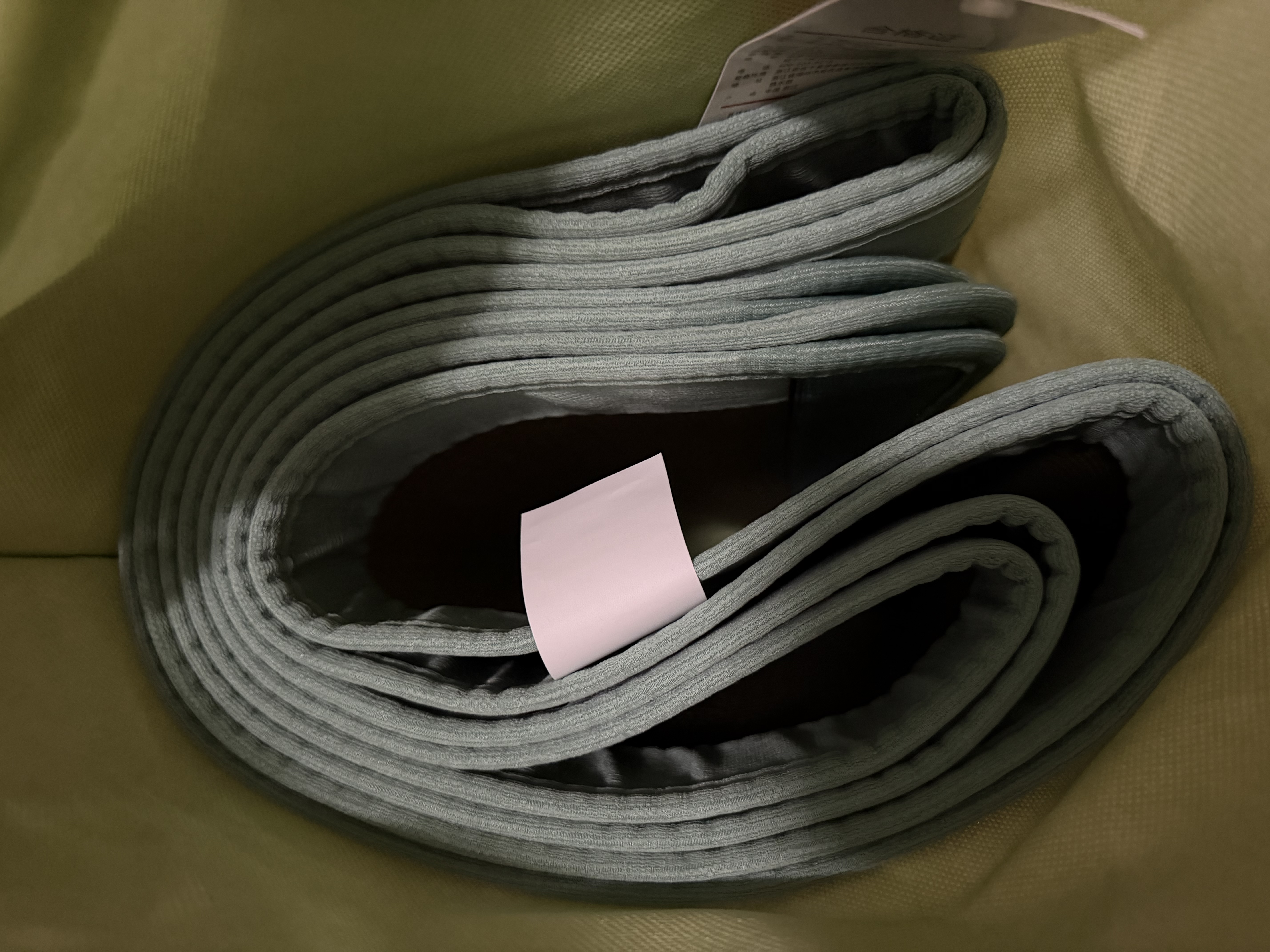 京东京造草席【可折叠】凉席100%青芯蔺草手工编织夏季软席子双人 1.5米 实拍图