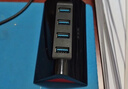 飚王（SSK）usb3.0分线器扩展坞 高速四口扩展器hub集线器拓展坞 笔记本电脑一拖多口转换器转接头延长线 【USB3.0款】5Gbps/带供电口SHU835 1.5m 实拍图
