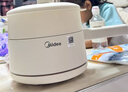 美的（Midea）电煮锅 小电锅 电蒸锅 宿舍小锅多功能锅辅食锅 1.6L学生寝室一体泡面小火锅电煮锅XZE2017 配蒸笼 实拍图