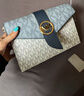 MICHAEL KORS【京东独家】七夕约会轻奢MK女包MK CHARM链条信封包 中号 海军蓝 实拍图