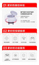 魔派赤兔2空气摇杆游戏手柄switch2手柄switch手柄ns2手柄pro原装二代游戏机手柄pc蓝牙体感宝可梦 白 实拍图