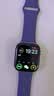 Apple/苹果 Watch S11 智能手表GPS款46毫米银色铝金属表壳雾紫色运动型表带S/M MEVW4CH/B 实拍图