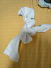 迪卡侬（DECATHLON）透气吸汗袜子运动袜高帮棉袜柔软舒适男女长袜 RS160-休闲白色-3双装 【43-46】(鞋码43/44/45/46) 实拍图