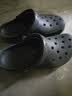 卡骆驰（CROCS）檀健次同款经典洞洞鞋轻便百搭女沙滩鞋包头拖鞋男鞋|10001 黑色-001(含智必星) 37 /38(230mm) 晒单实拍图