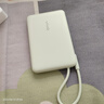 vivo 22.5W自带线充电宝 薄荷绿 10000mAh 3C认证可上飞机 跨品牌快充兼容 适配iqoo华为小米oppo苹果 实拍图