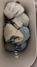 尼多熊婴儿长筒袜夏季薄款棉袜10a类0-3月宝宝新生儿过膝防蚊长袜子 实拍图