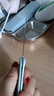 不锈钢折叠水果刀具家用切瓜果刀厨房去皮刀学生便携式分切果蔬刀 随机颜色1把 实拍图