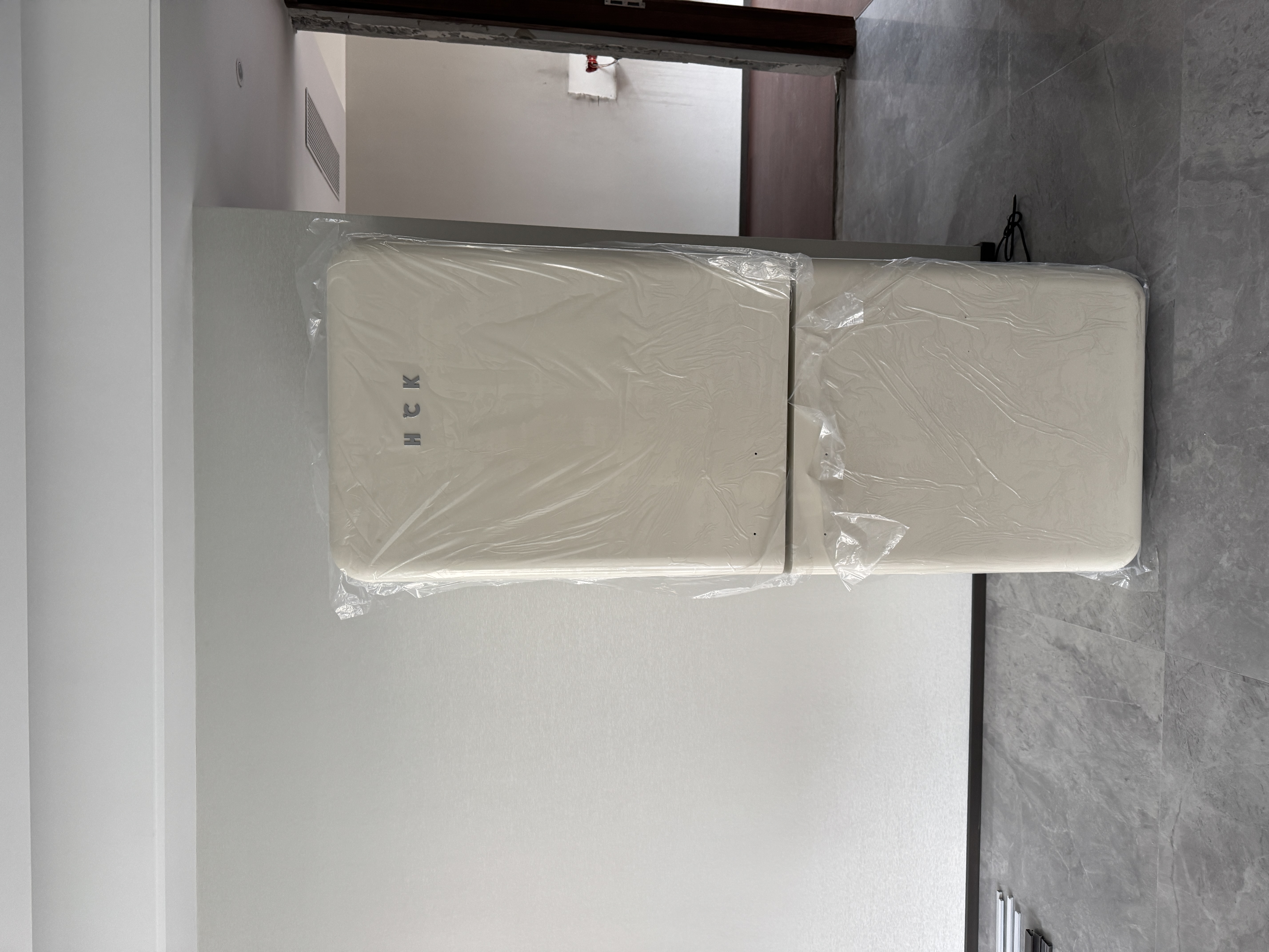 HCK哈士奇Max2.0系列401L双门复古冰箱一级能效BCD-401RBS-奶茶色 实拍图
