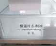 西门子（SIEMENS）冰立方3.0新一级能效 十字门冰箱 【价保618】自动制冰 超薄大容量北极光系列KC89BV163C国家补贴 实拍图