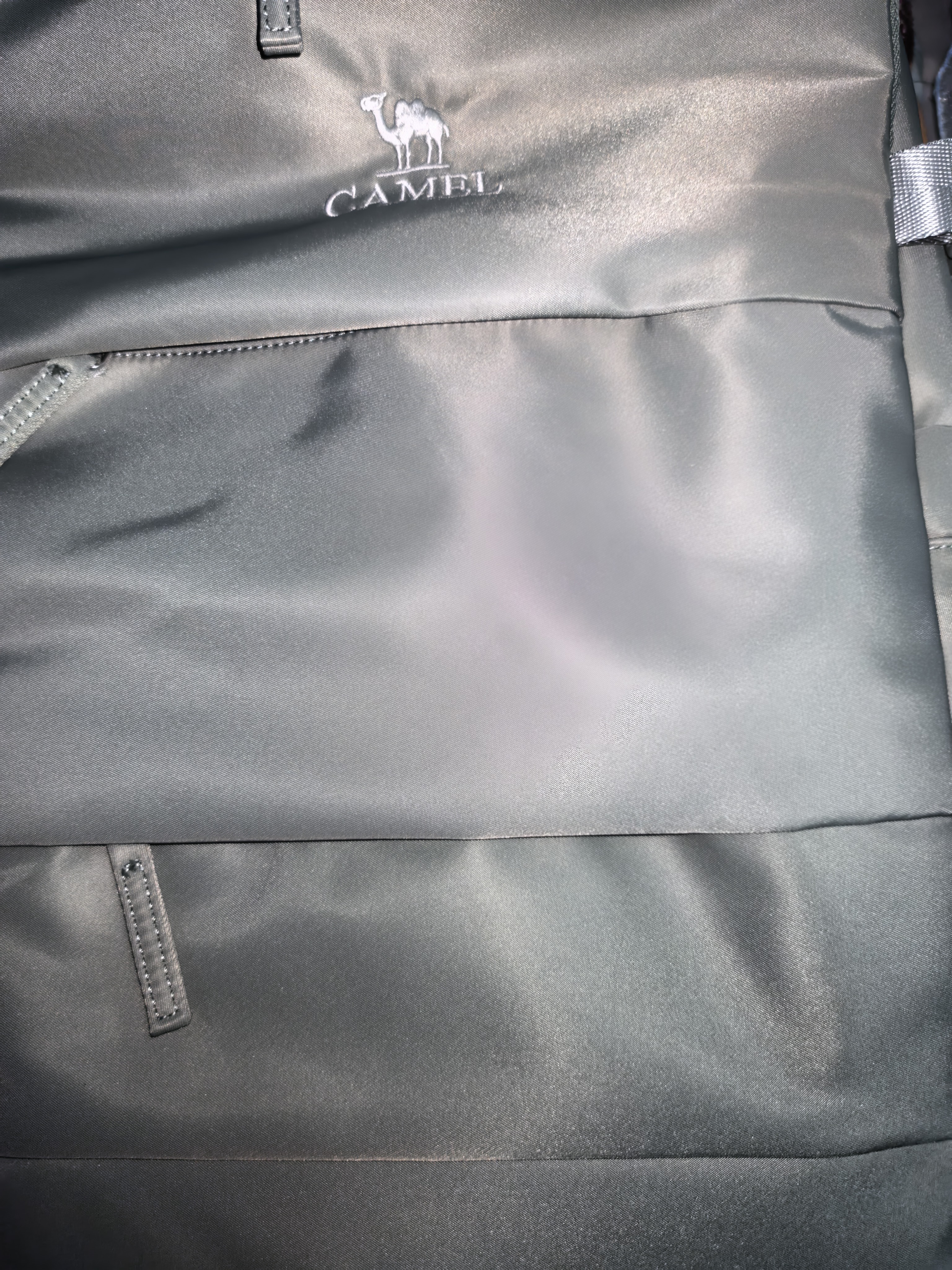 骆驼（CAMEL）云旅双肩背包大容量大学生登山包旅游户外运动电脑包烟青色 实拍图
