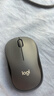 罗技（Logitech）M220 轻音鼠标 无线鼠标 办公鼠标 对称鼠标 带无线微型接收器 灰黑色 实拍图