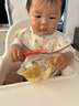 努比（Nuby）婴儿辅食勺硅胶宝宝训练沾勺自主进食勺宝宝训练勺餐具3支装 绿红蓝 实拍图