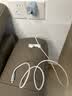 图拉斯小冰线苹果充电线快充适用iPhone14 13 12 11 8 Pro MAX手机ipad平板车载carplay数据线pd30w认证 银白色1.2米冰凉手感丨低温快充 实拍图