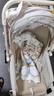 多嘻噜卡婴儿连体衣新生儿衣服小童四季长袖哈衣 背带咖熊 73cm 实拍图