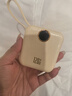 AOBNTECH【3C认证 迷你】自带双线超级快充新款充电宝20000M超大容量可上飞机便携小巧适用安卓苹果手机 奶油黄【自带双线超级快充】标配版 【CCC安全认证】【可上飞机火车】【迷你小巧】 实拍图