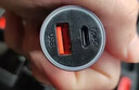 倍思 车载充电器超级快充 双口60W汽车点烟器一拖二充电头转换器适配苹果17/16华为小米 实拍图