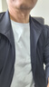 京东京造凉感商务防晒衣男超薄冰丝外套夏季新款特级行政休闲藏青2.0 L 实拍图