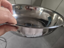 【不锈钢】和面盆厨房烘焙家用火锅盆洗菜打蛋汤锅盆醒面盆料理盆 32cm【秒杀专享】不锈钢 和面盆 实拍图