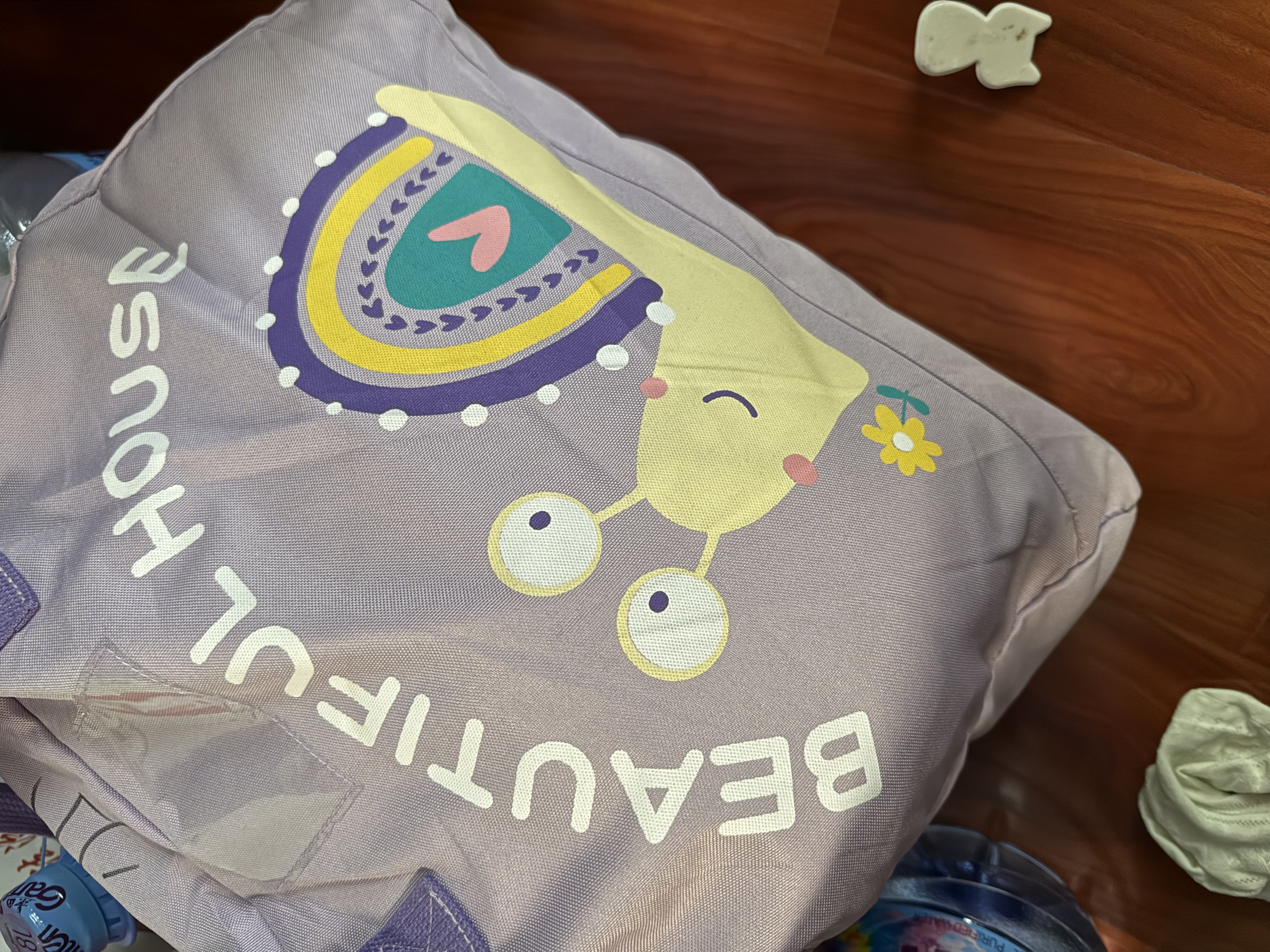 百草园幼儿园被子收纳袋加厚牛津布学生装棉褥的袋儿童手提行李打包衣服 实拍图