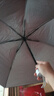 【已售100万】手动UV折叠黑胶防晒防紫外线遮阳晴雨两用伞 【爆款雨伞】7骨内层银胶纯色随机 实拍图