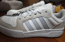 adidas ENTRAP美式校园风运动少年感复古篮球风板鞋男女阿迪达斯 米白色/灰色   44.5 实拍图