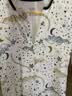 nest designs婴儿睡袋婴幼儿竹棉纱布宝宝睡袋用品分腿防踢被四季通用四层双层 初雪-四层（建议室温24-26℃） 90码(建议身高80-90cm)年龄1.5-2岁 实拍图