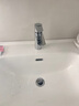 九牧水龙头洗脸盆面盆卫生间冷热出水浴室柜卫浴台盆家用快装32680 银色 自动除垢【买浴室柜可99元换购此款】 实拍图