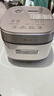 美的（Midea）电饭煲家用0涂层一级能效ih电磁加热3-4-5-8-10人电饭锅内胆不粘锅小米粥大容量4升5升智能预约 【IH去陈增香】晶钛0涂层 4L 实拍图