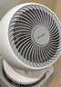 夏普 （SHARP）电风扇空气循环扇家用台扇低噪电风扇摇头涡轮对流大风力办公室宿舍桌面风扇节能小风扇 【机械款】抗菌扇叶+风大音轻+香薰驱蚊 实拍图
