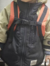 SHUKIKU儿童书包幼儿园一年级书包小学生背包男女生户外旅游双肩包橙红M 实拍图