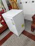 海尔（Haier）单温冰柜家用一级能效卧式冷藏柜冷冻柜小型迷你冷柜 100升 新品丨-30℃深冷丨PCM钢胆丨减霜80% 实拍图